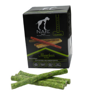 Buy Nap Pet India Puppy Dog Munchies Natural Veg Flavour stick Treats