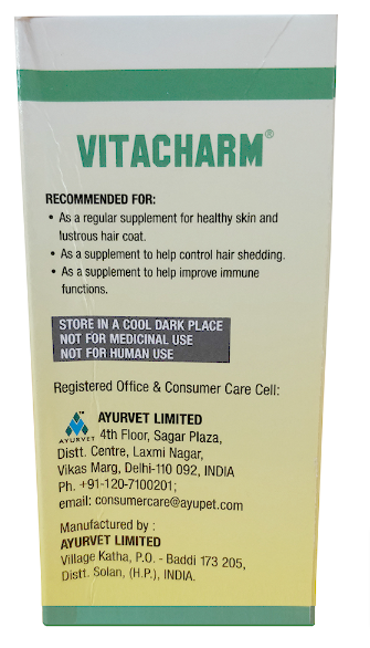 Ayurvet Vitacharm Dog Coat Conditioner 100 ml