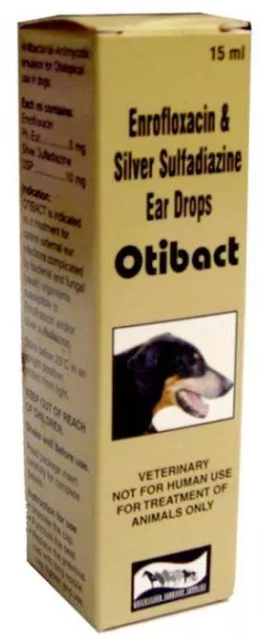 can you use human ear drops on dogs