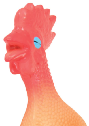 Trixie-Chicken-Latex-Toy