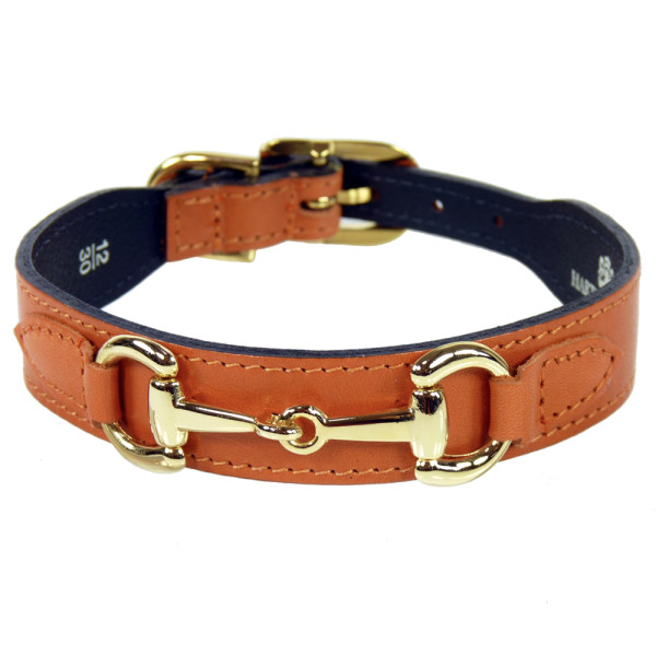 gentle-man-tan-leather-dog-collar