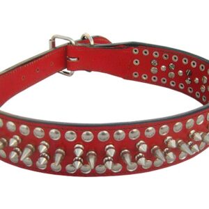 red-leather-dog-collar-with-large-spike