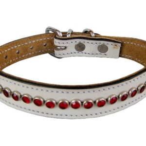 red-stud-white-leather-dog-collars-for-small-medium-dogs