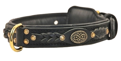 vintage-accessories-black-leather-dog-collar